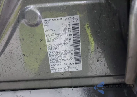 2018 Nissan Rogue Sv from USA, damaged, VIN 5N1AT2MV7JC741903